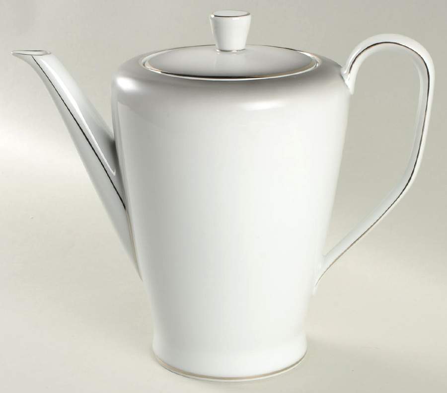 Elegance (Platinum Trim) Coffee Pot & Lid by Rosenthal - Continental-1