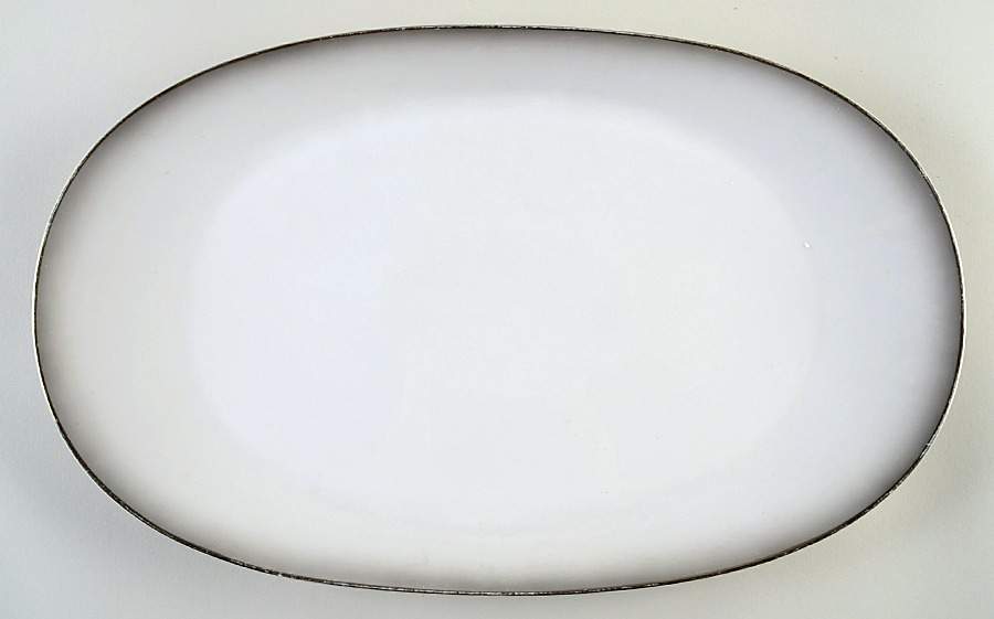 Elegance (Platinum Trim) 16" Oval Serving Platter by Rosenthal - Continental-1
