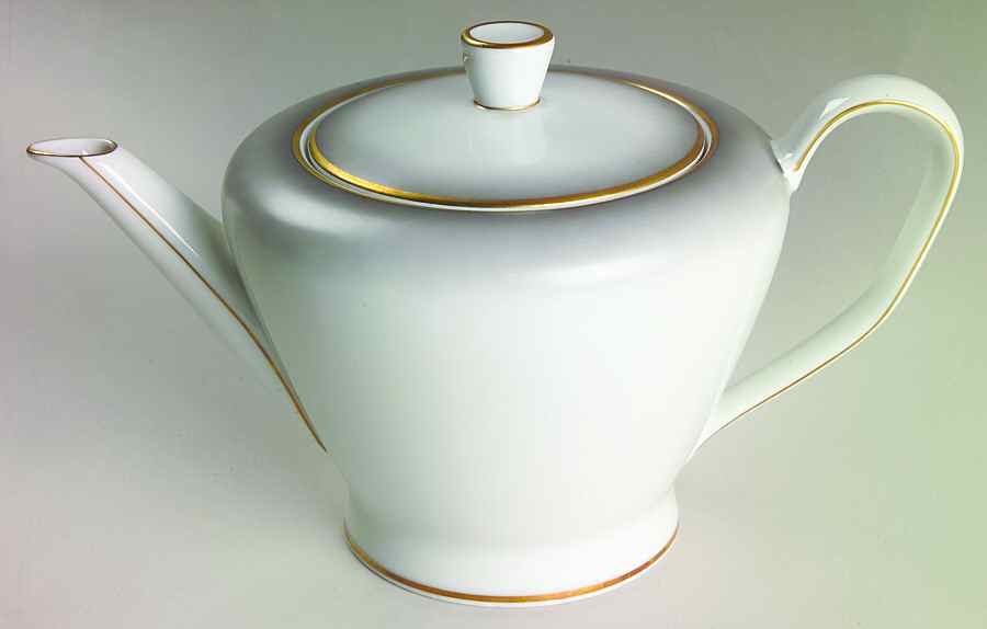 Elegance (Gold Trim) Teapot & Lid by Rosenthal - Continental-1