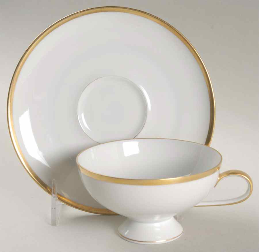 Elegante Footed Cup & Saucer Set by Rosenthal - Continental-1
