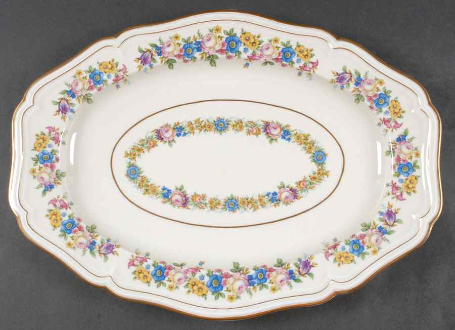 Ellice 17" Oval Serving Platter by Rosenthal - Continental-1