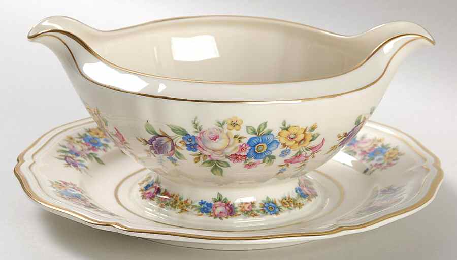 Ellice Gravy Boat with Attached Underplate by Rosenthal - Continental-1