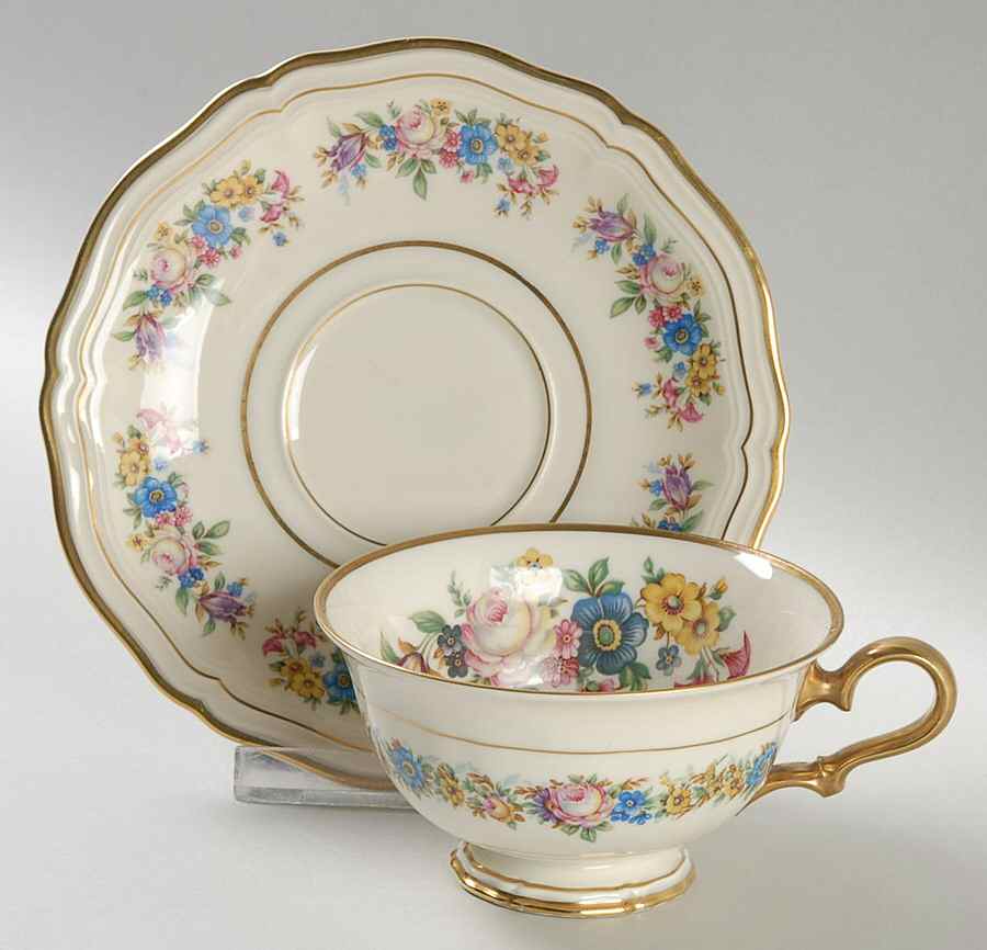 Ellice Footed Cup & Saucer Set by Rosenthal - Continental-1