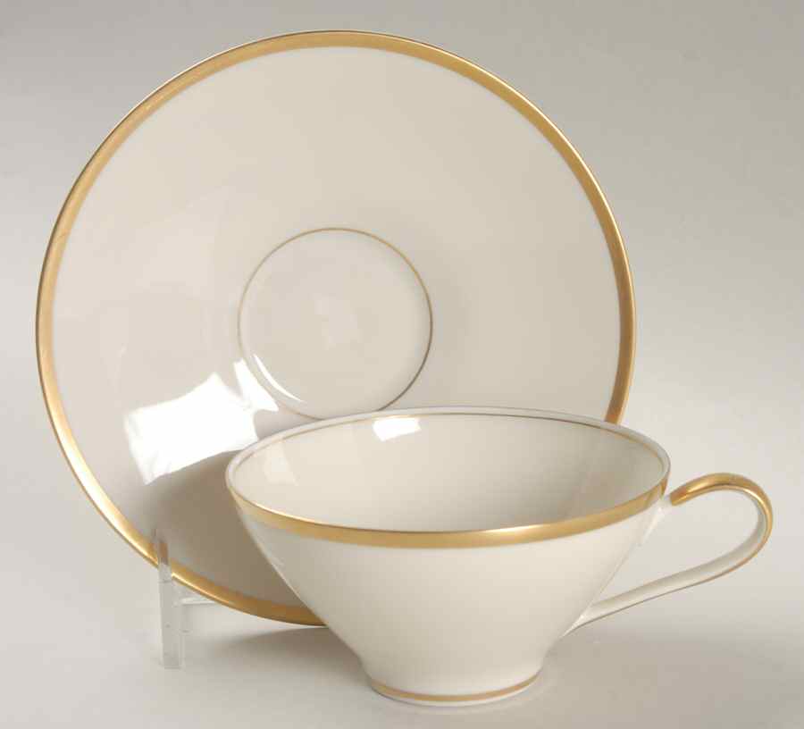 Elvira Flat Cup & Saucer Set by Rosenthal - Continental-1