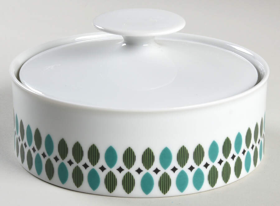 Emerald 1 Qt Round Covered Casserole by Rosenthal - Continental-1