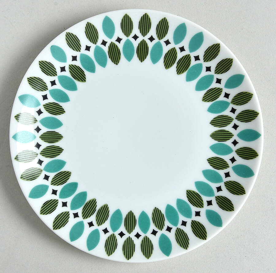 Emerald Bread & Butter Plate by Rosenthal - Continental-1