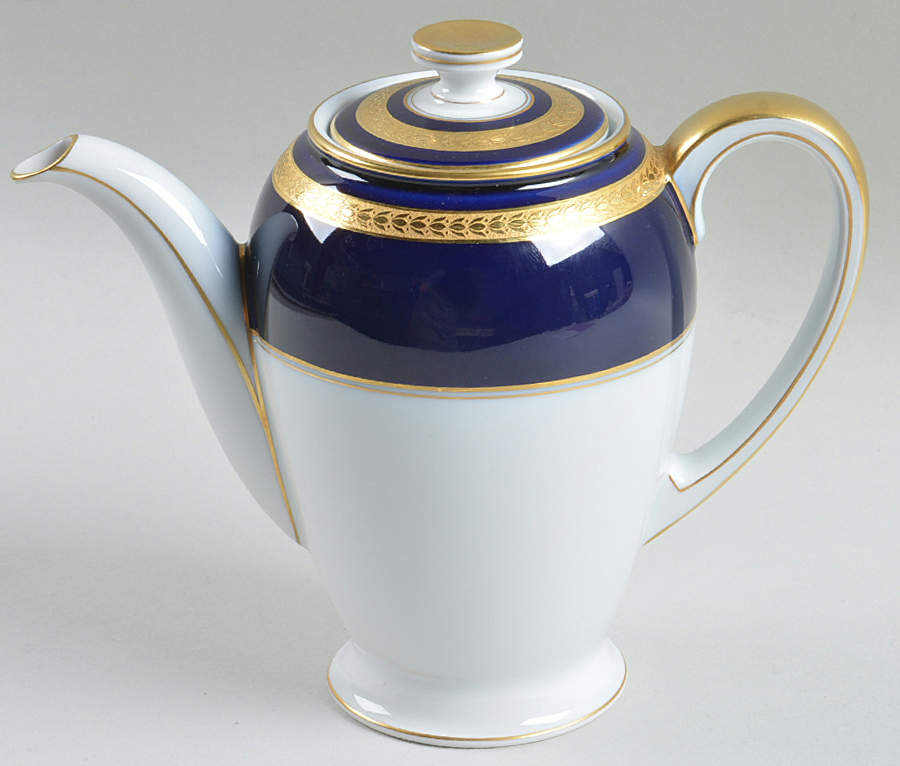 Eminence Cobalt Blue Small Coffee Pot & Lid by Rosenthal - Continental-1