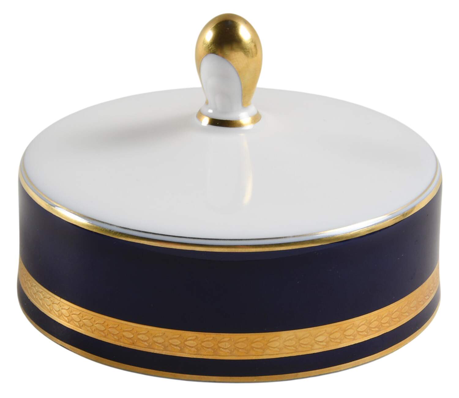 Eminence Cobalt Blue Lid for Round Butter by Rosenthal - Continental-1