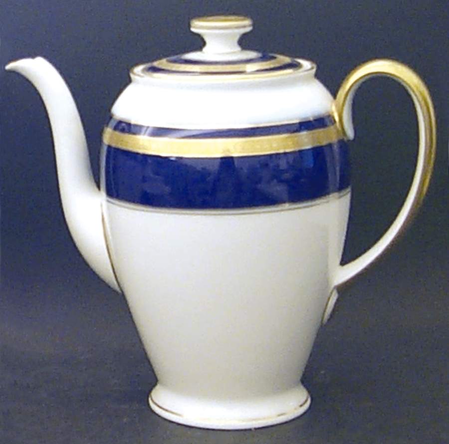 Eminence Cobalt Blue Coffee Pot & Lid by Rosenthal - Continental-1
