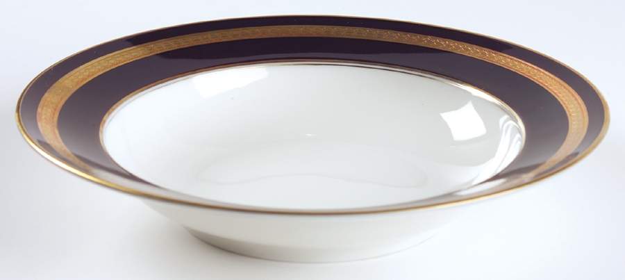 Eminence Cobalt Blue Rim Soup Bowl by Rosenthal - Continental-1