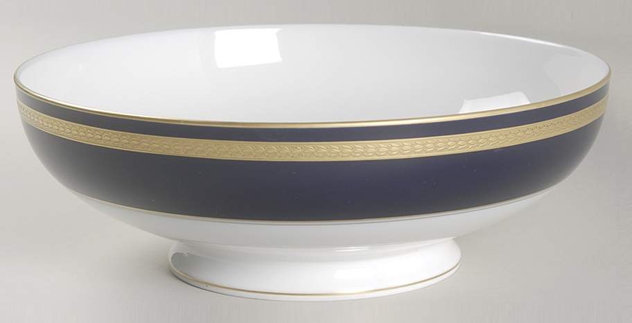 Eminence Cobalt Blue 9" Round Vegetable Bowl by Rosenthal - Continental-1