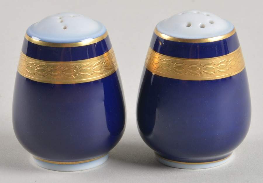 Eminence Cobalt Blue Salt & Pepper Set by Rosenthal - Continental-1
