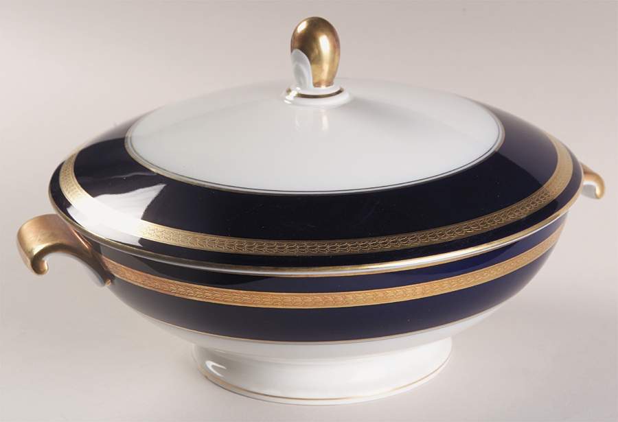 Eminence Cobalt Blue Round Covered Vegetable by Rosenthal - Continental-1