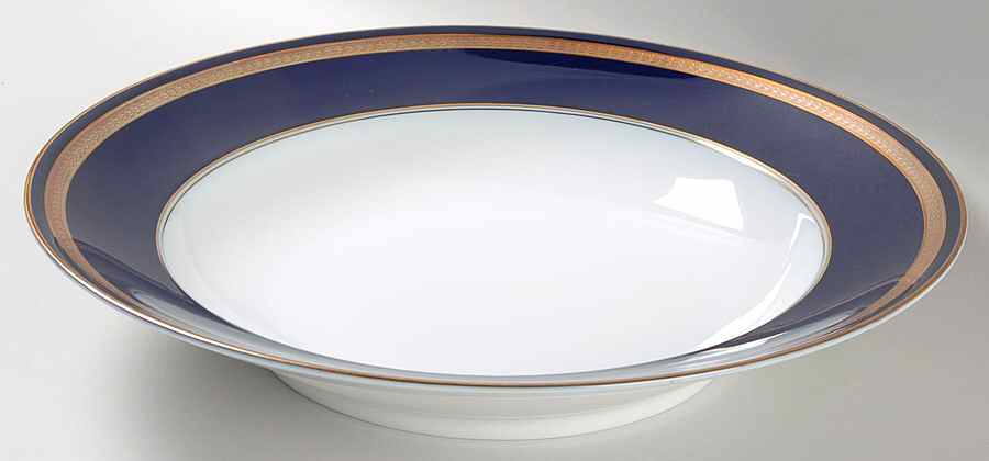 Eminence Cobalt Blue 12" Deep Round Platter by Rosenthal - Continental-1