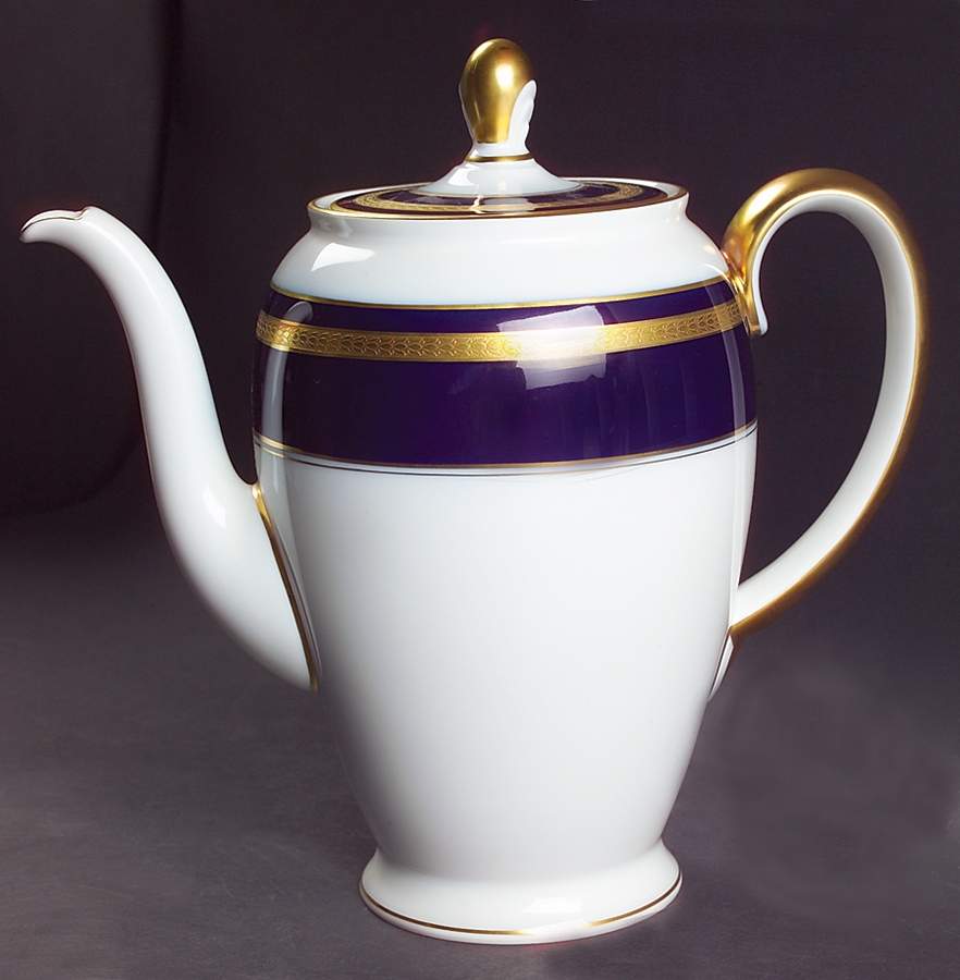 Eminence Cobalt Blue Coffee Pot & Lid by Rosenthal - Continental-1