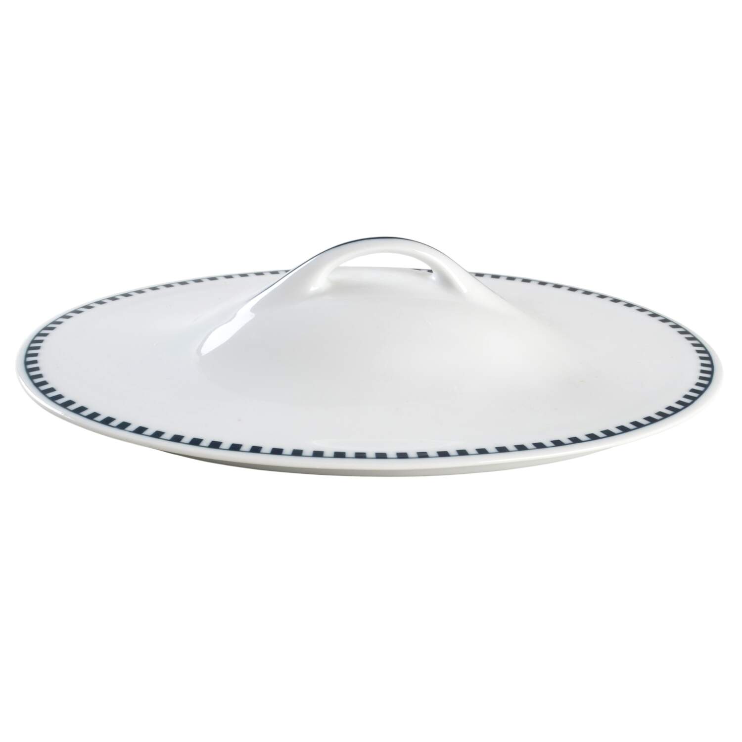 Empire (Blue Squares) Lid for Oval Vegetable by Rosenthal - Continental-1