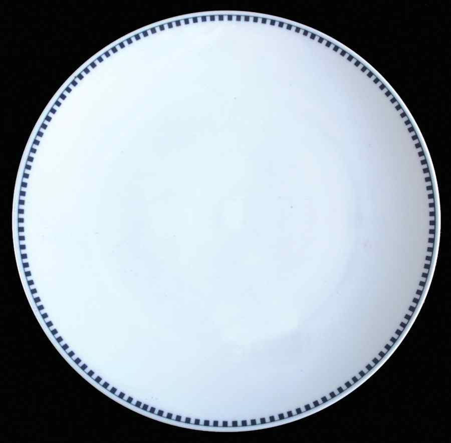 Empire (Blue Squares) 12" Chop Plate (Round Platter) by Rosenthal - Continental-1