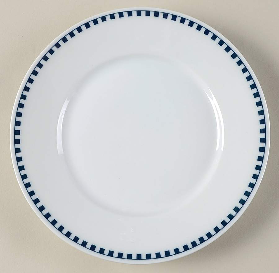 Empire (Blue Squares) Salad Plate by Rosenthal - Continental-1