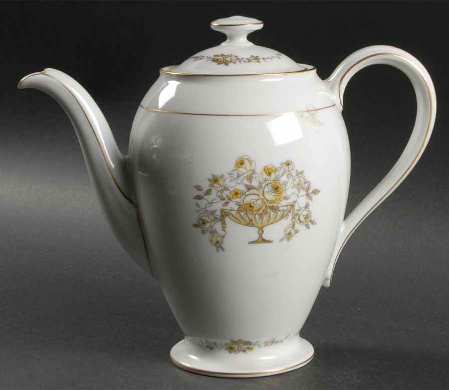 Empire (Basket of Flowers) Coffee Pot & Lid by Rosenthal - Continental-1