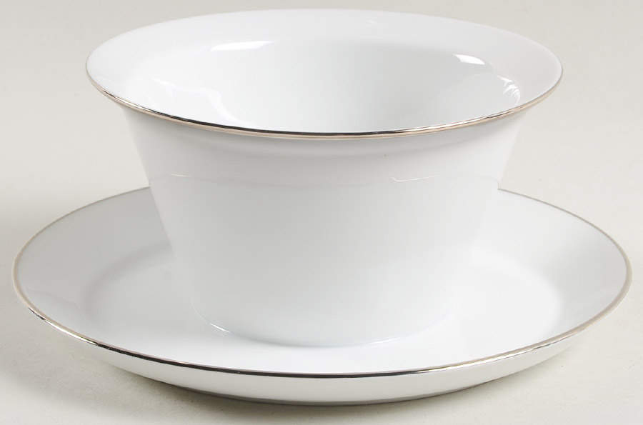 Evensong Round Gravy Boat/Attached Underplate by Rosenthal - Continental-1