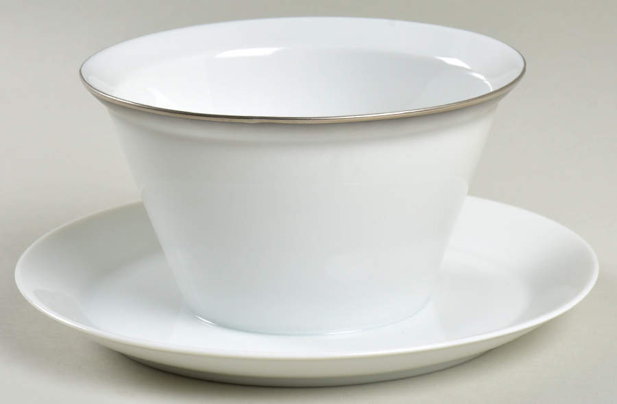 Evensong Round Gravy Boat/Attached Underplate by Rosenthal - Continental-1