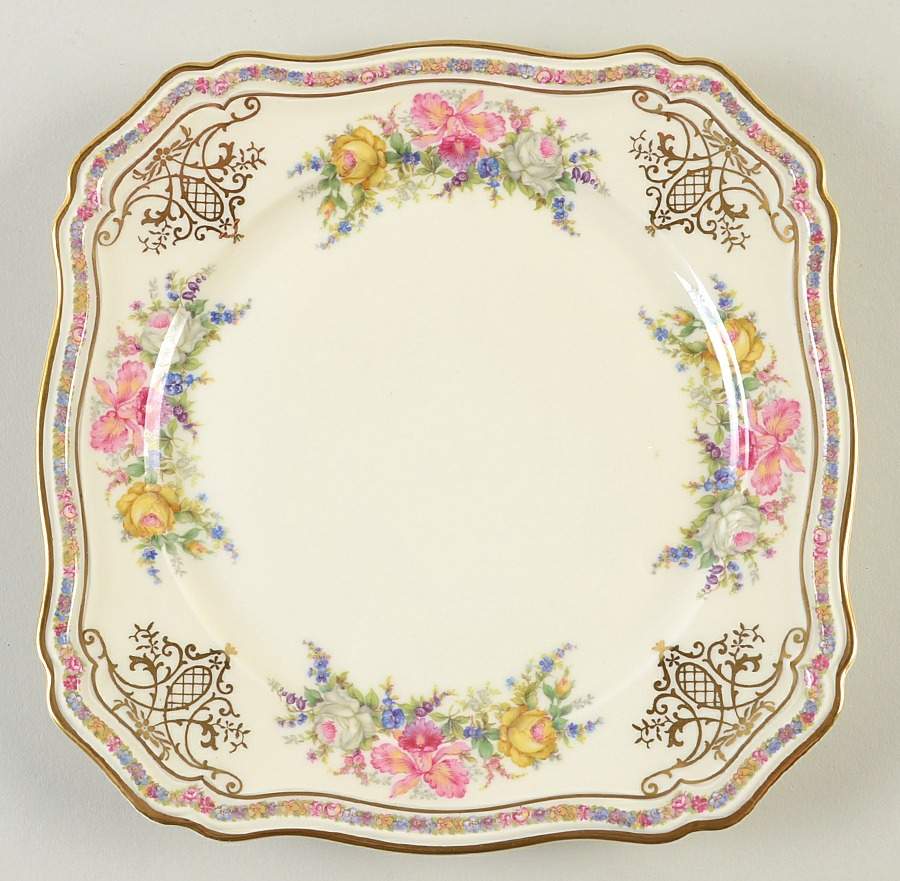 Evelyn Square Salad Plate by Rosenthal - Continental-1