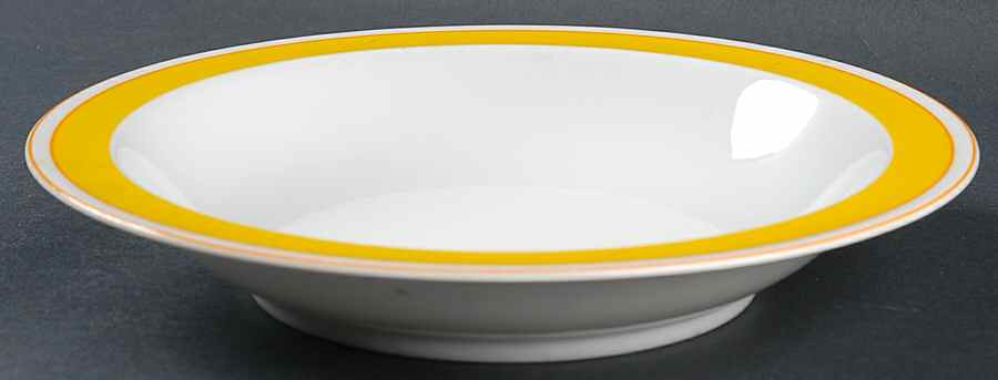 Exotic Yellow Rim Soup Bowl by Rosenthal - Continental-1