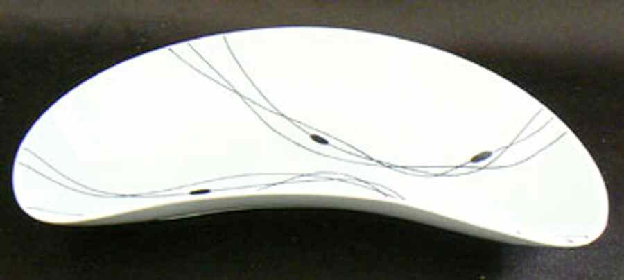 Fadenspiel Crescent Salad Plate by Rosenthal - Continental-1
