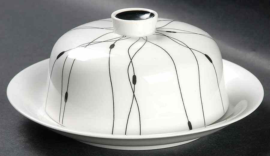 Fadenspiel Round Covered Butter by Rosenthal - Continental-1