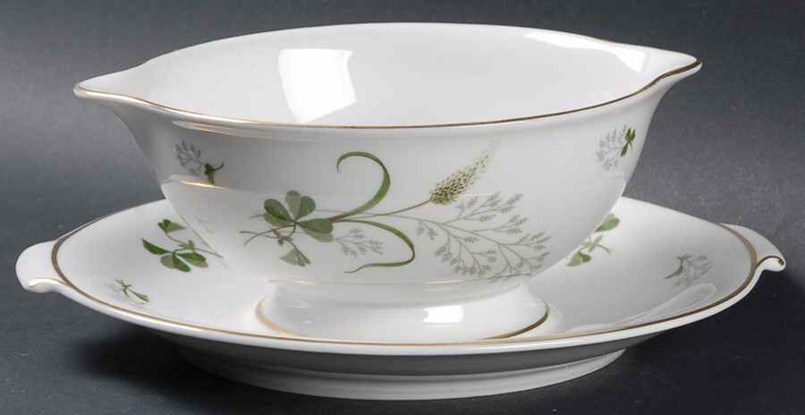 Fairfield Gravy Boat with Attached Underplate by Rosenthal - Continental-1