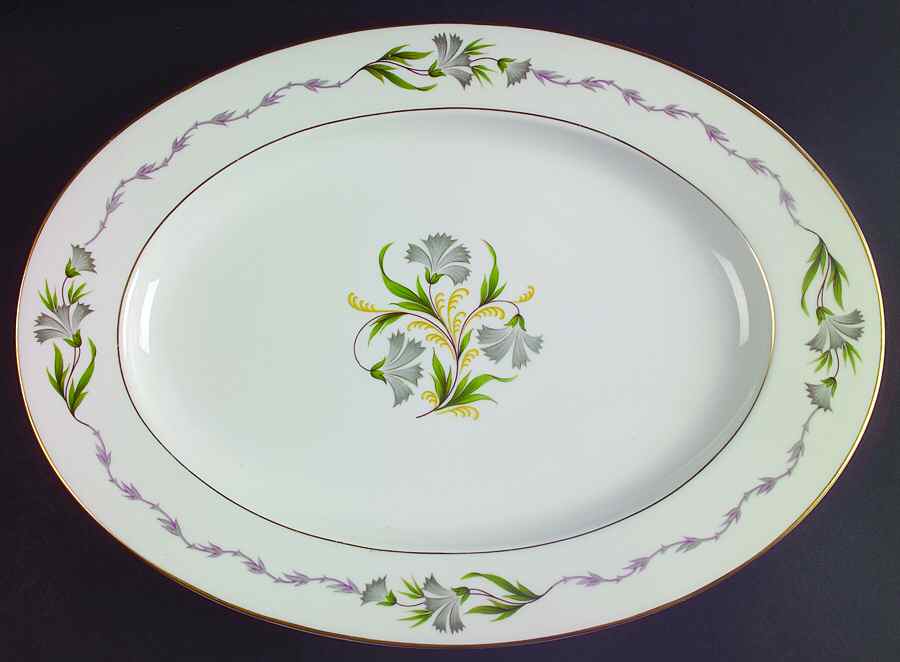 Fantasia 14" Oval Serving Platter by Rosenthal - Continental-1