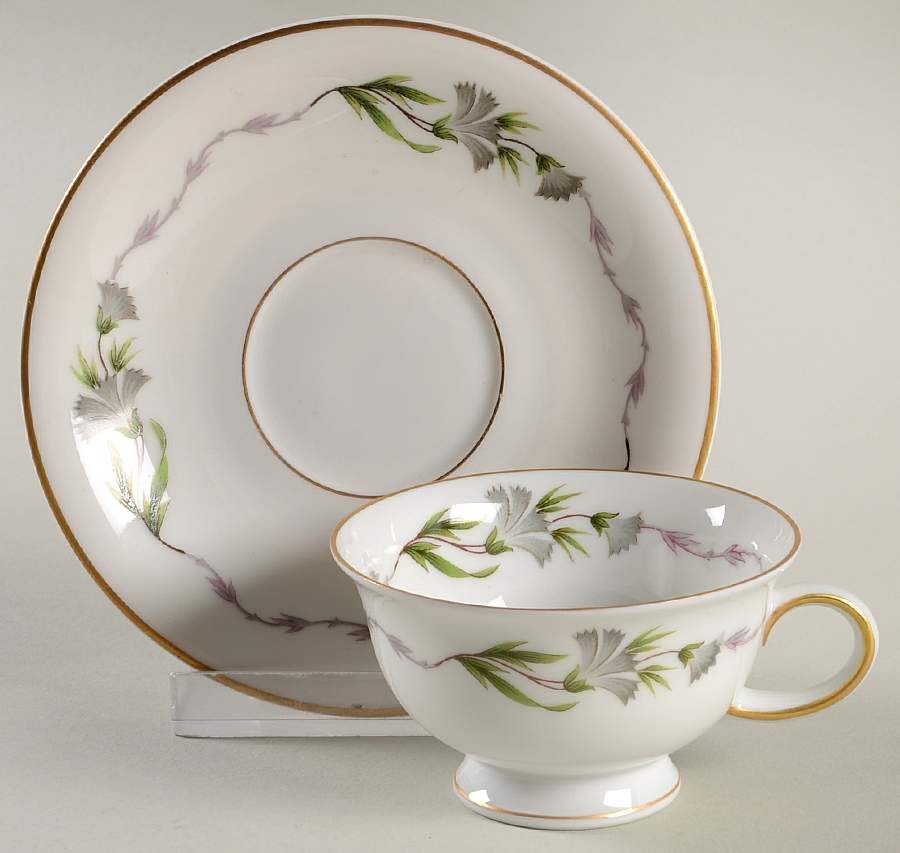 Fantasia Footed Demitasse Cup & Saucer Set by Rosenthal - Continental-1