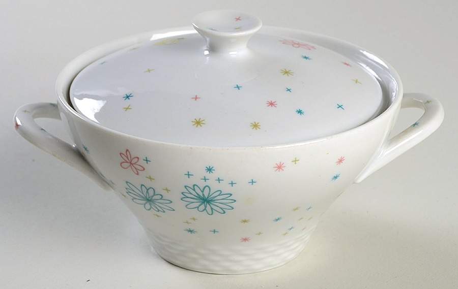 Festive Sugar Bowl & Lid by Rosenthal - Continental-1