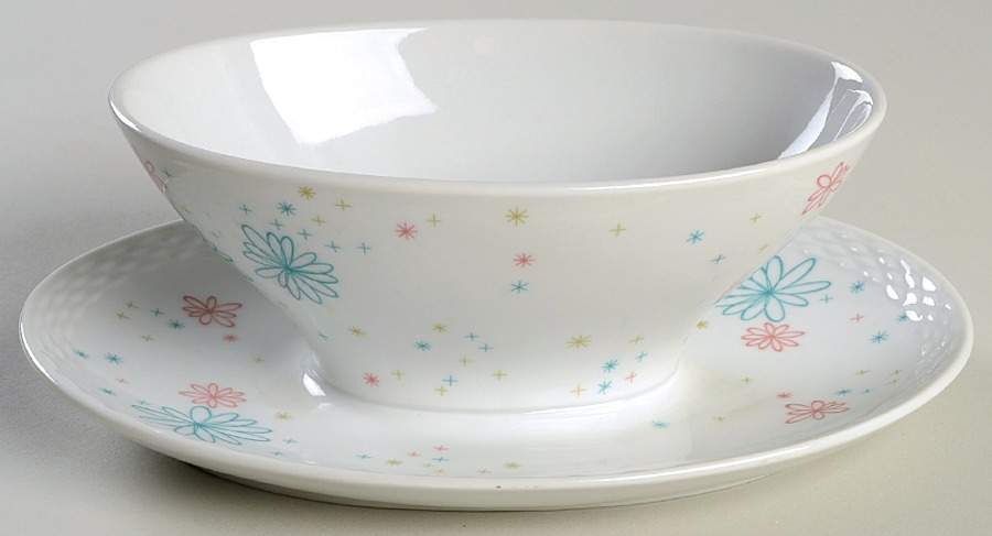 Festive Gravy Boat with Attached Underplate by Rosenthal - Continental-1