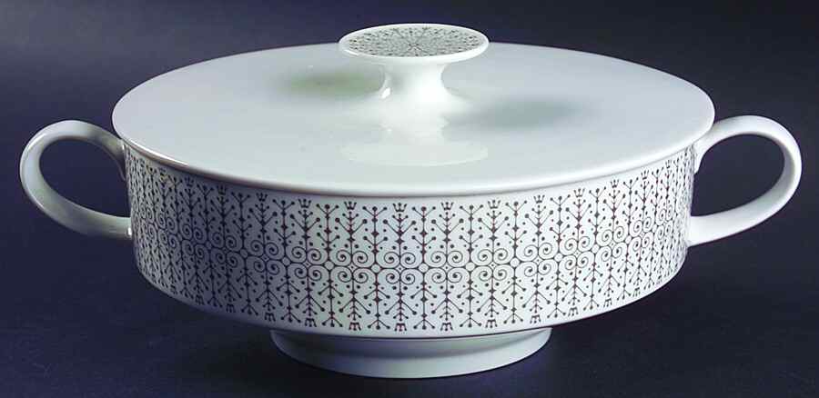 Filigree Round Covered Vegetable by Rosenthal - Continental-1