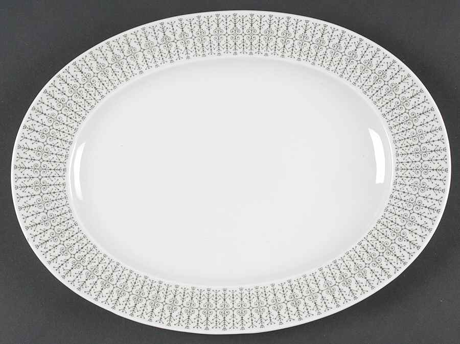 Filigree 12" Oval Serving Platter by Rosenthal - Continental-1