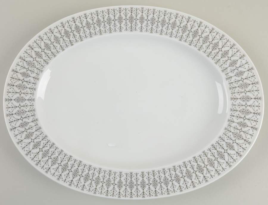 Filigree 11" Oval Serving Platter by Rosenthal - Continental-1