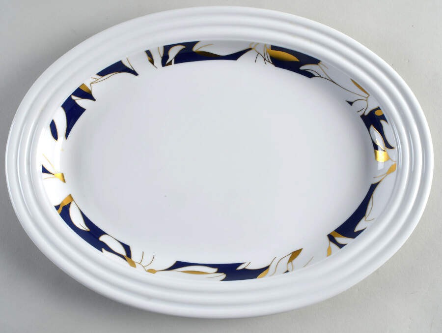 Fiorella 14" Oval Serving Platter by Rosenthal - Continental-1