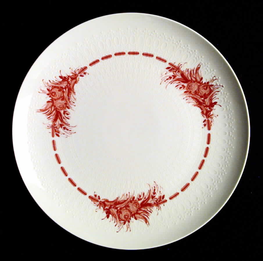Flame Dinner Plate by Rosenthal - Continental-1