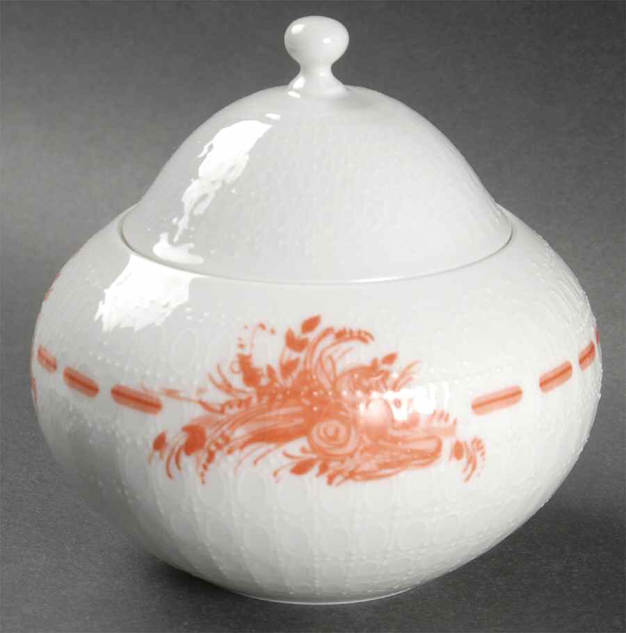 Flame Sugar Bowl & Lid by Rosenthal - Continental-1