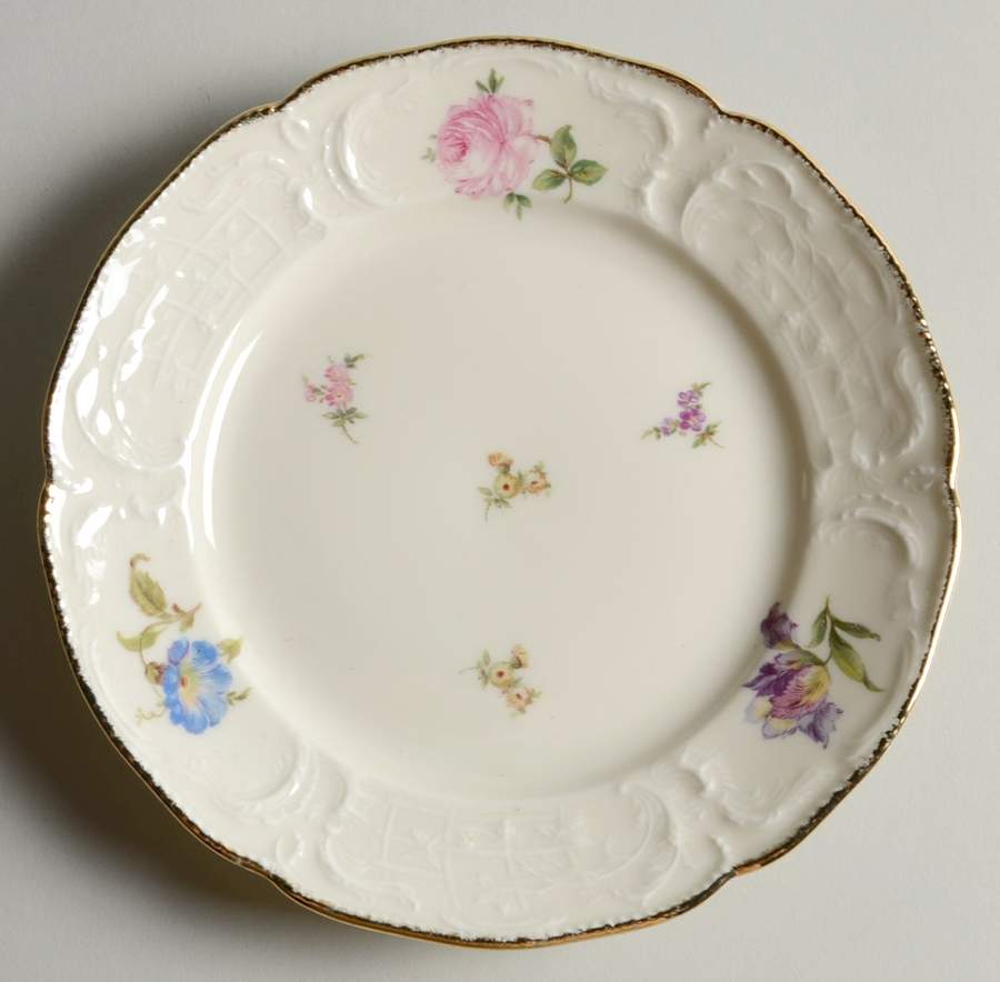 Flower Bed Bread & Butter Plate by Rosenthal - Continental-1