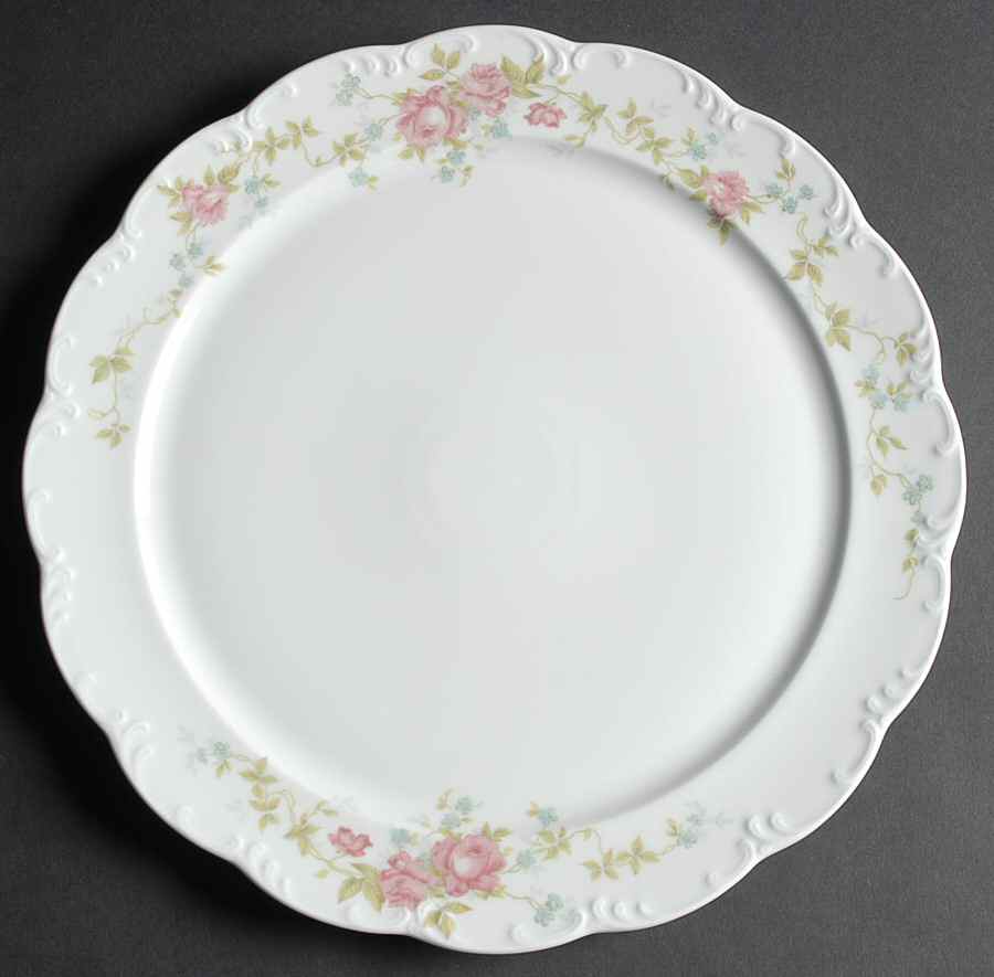 Fleur Douce 12" Chop Plate (Round Platter) by Rosenthal - Continental-1