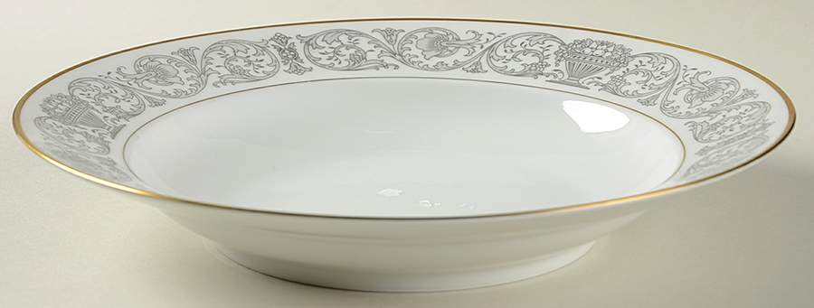 Florentine Gold (Aida) Large Rim Soup Bowl by Rosenthal - Continental-1