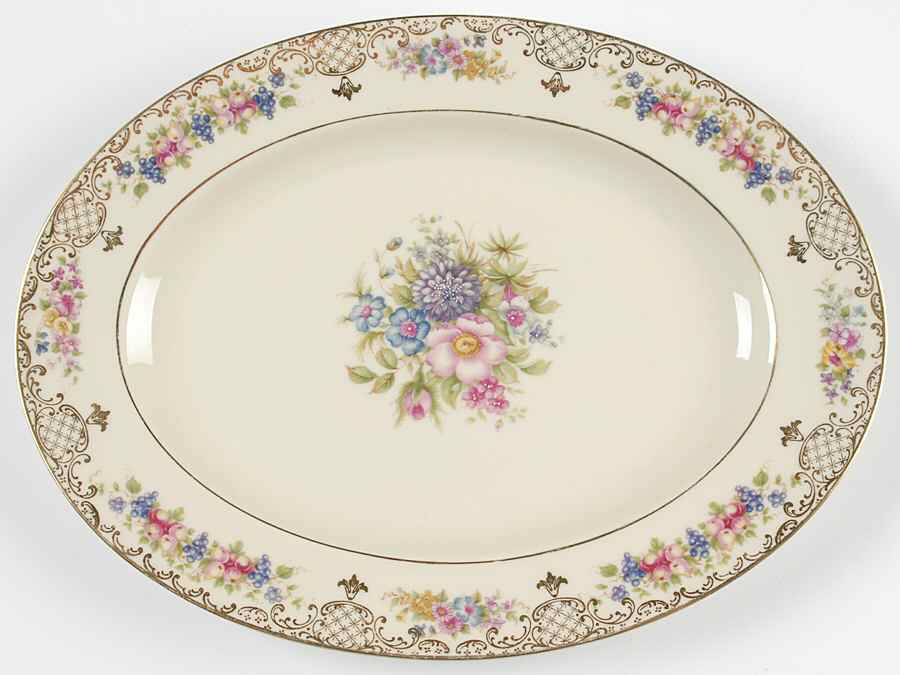 Floranada 11" Oval Serving Platter by Rosenthal - Continental-1