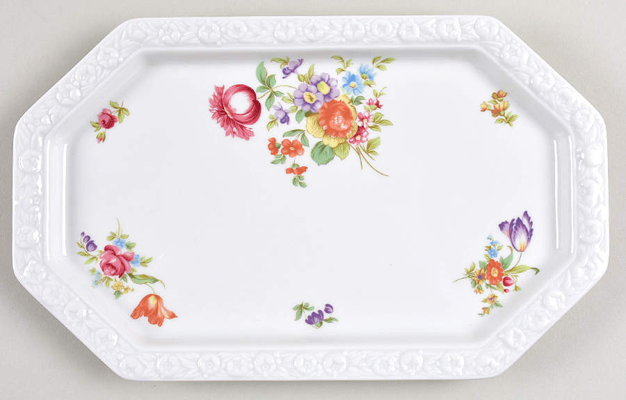Flowers (Classic Stamp) Relish by Rosenthal - Continental-1