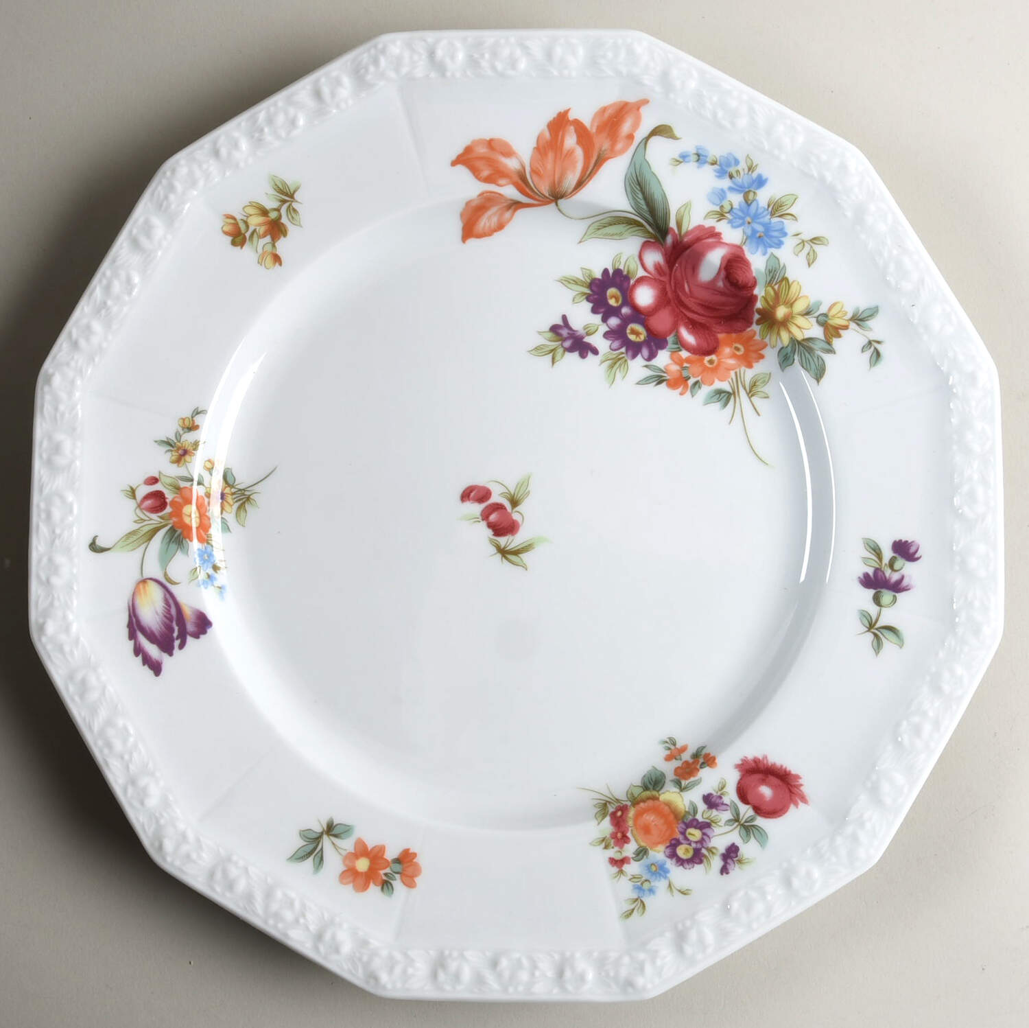 Flowers (Classic Stamp) Dinner Plate by Rosenthal - Continental-1