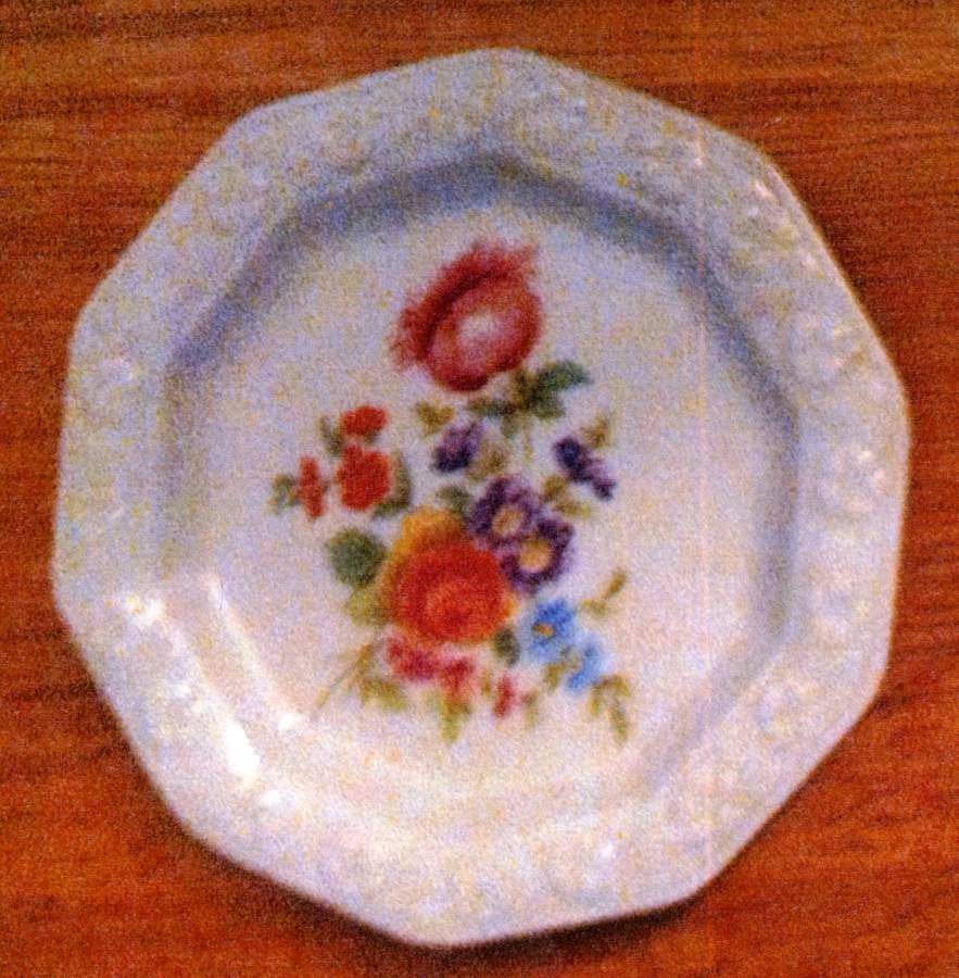 Flowers (Classic Stamp) Butter Pat by Rosenthal - Continental-1