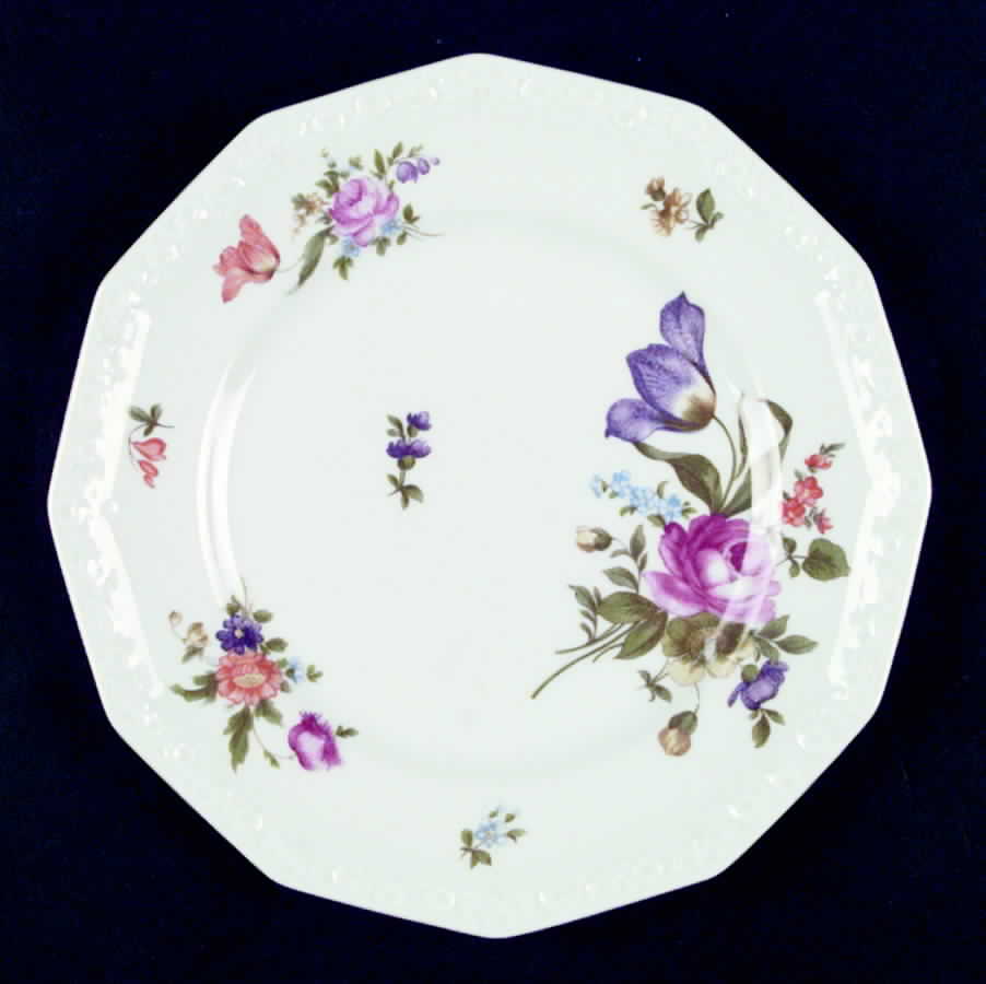 Flowers (Classic Stamp) Salad Plate by Rosenthal - Continental-1