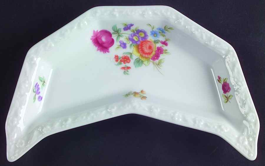 Flowers (Classic Stamp) Bone Dish by Rosenthal - Continental-1