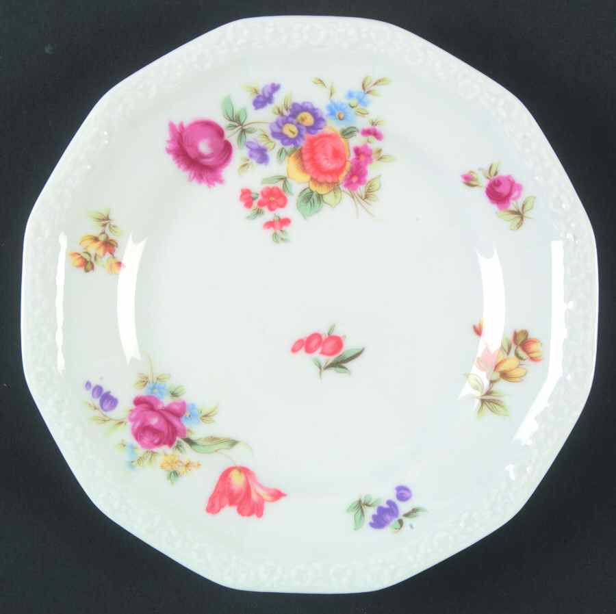 Flowers (Classic Stamp) Bread & Butter Plate by Rosenthal - Continental-1